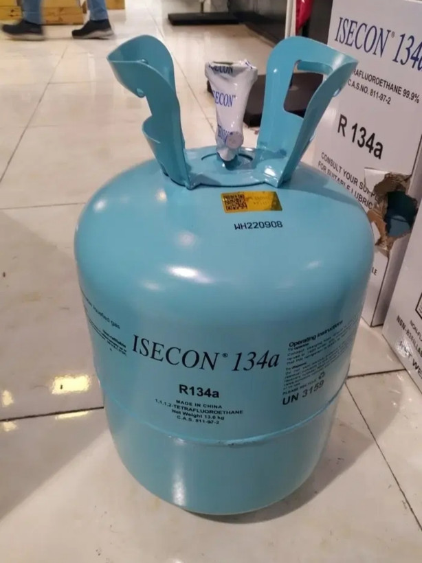کپسول گاز مبرد R134a برند ایسکون ۱۳.۶ کیلوگرم